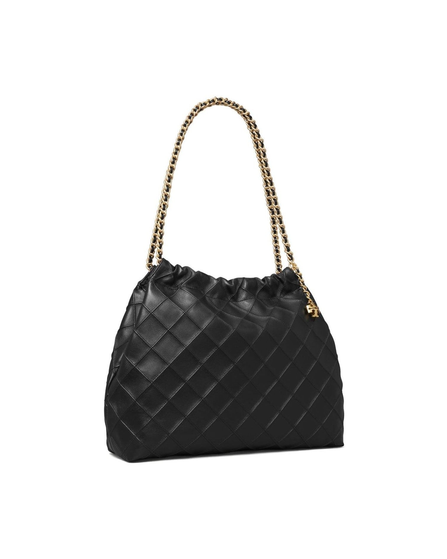 Tory Burch Leather Fleming Hobo Bag Glam Steals