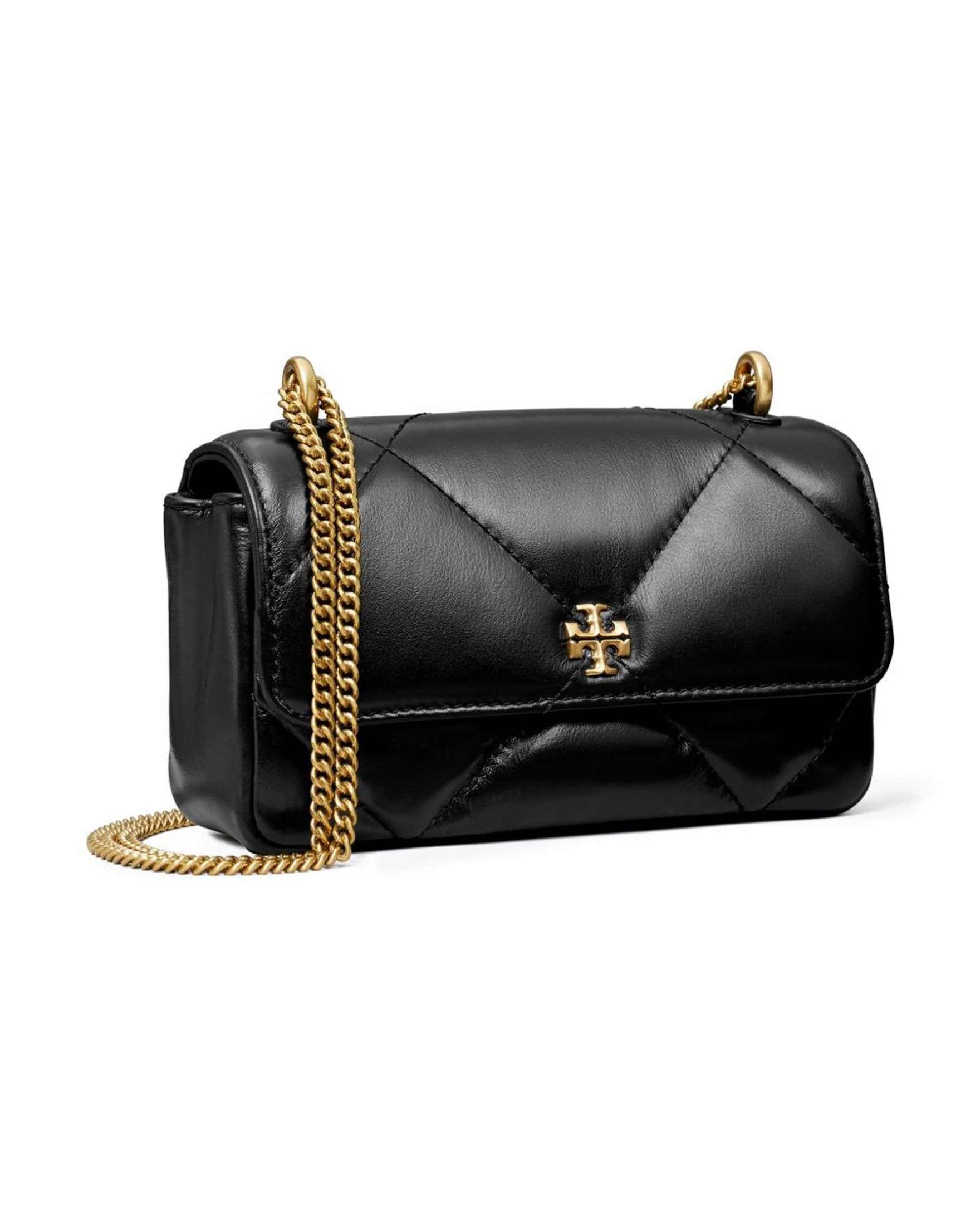 Tory Burch Leather Kira Diamond Mini Shoulder Bag Glam Steals