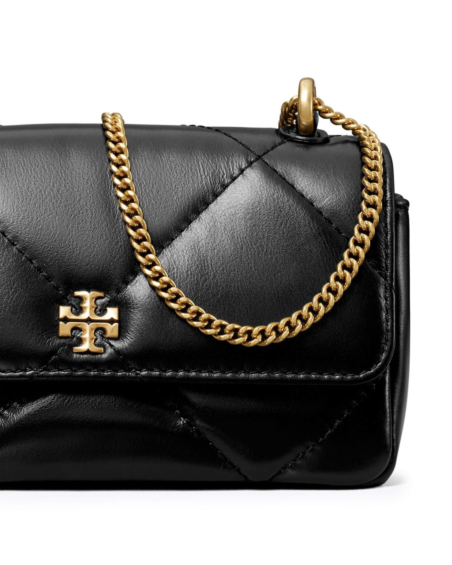 Tory Burch Leather Kira Diamond Mini Shoulder Bag Glam Steals