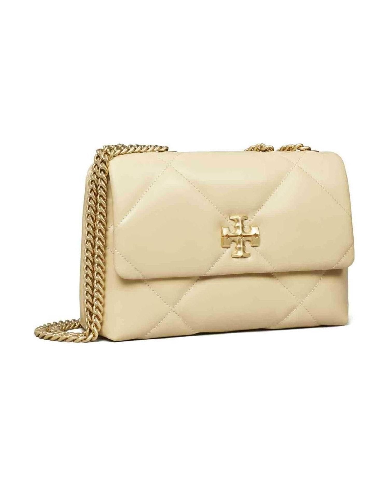Tory Burch Leather Kira Diamond Small Shoulder Bag Glam Steals