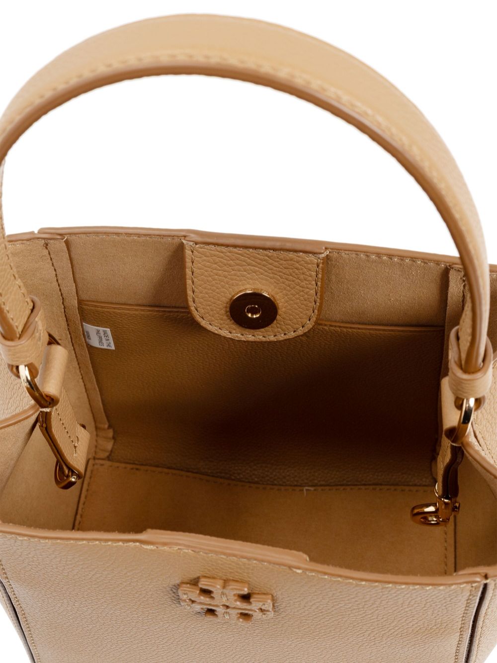 Tory Burch Leather Mcgraw Bucket Bag Glam Steals