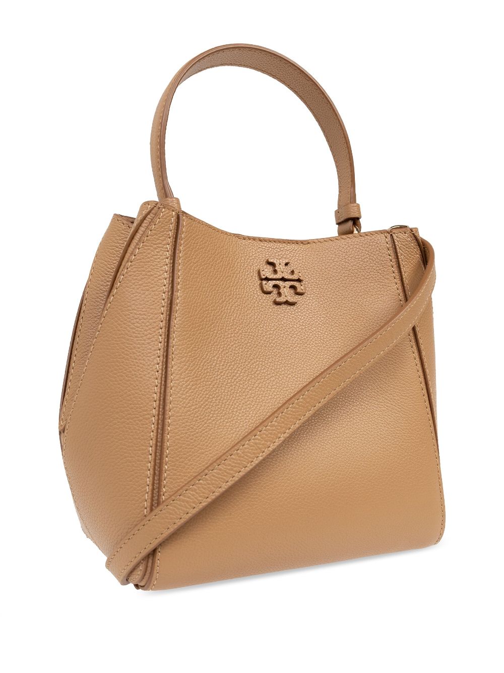 Tory Burch Leather Mcgraw Bucket Bag Glam Steals