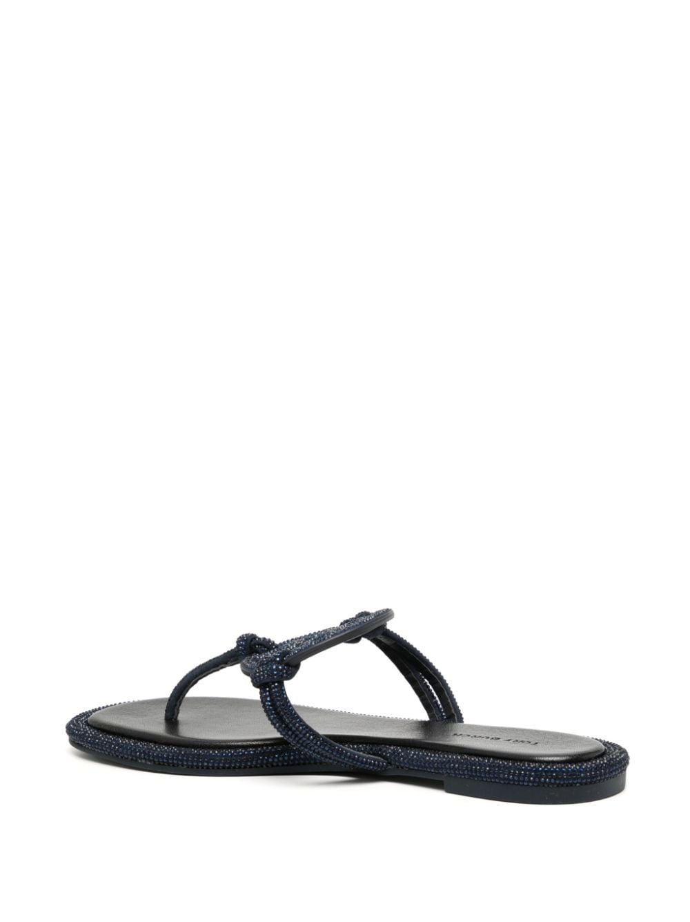 Tory Burch Leather Miller Thong Sandals Glam Steals