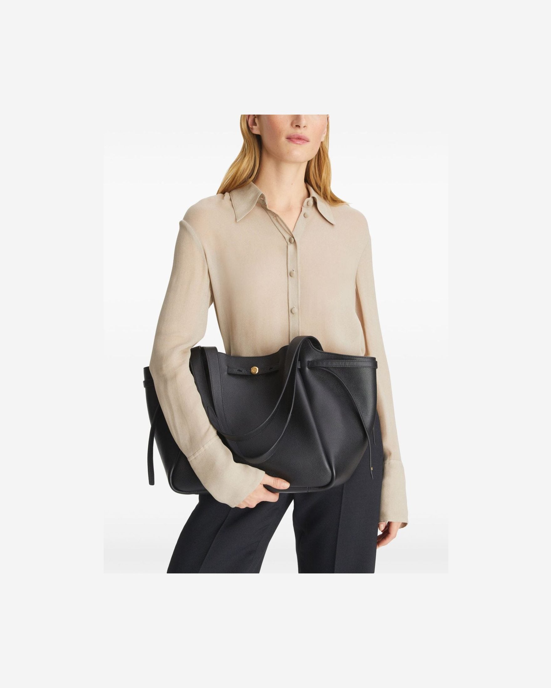 Tory Burch Leather Romy Tote Bag Glam Steals