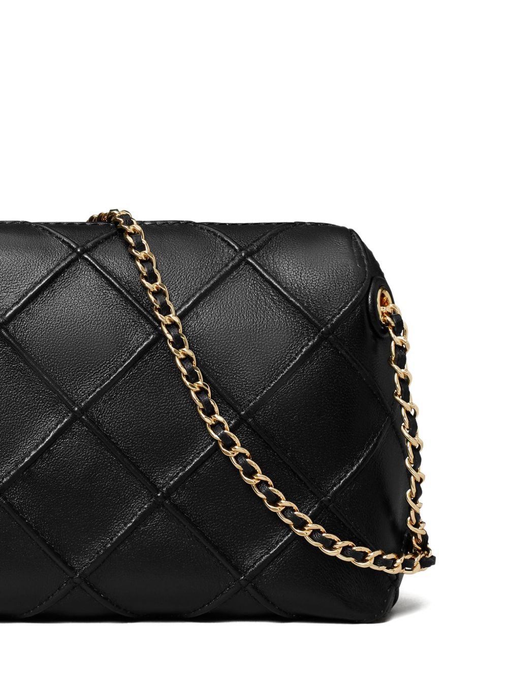 Tory Burch Leather Small Fleming Crossbody Bag Glam Steals
