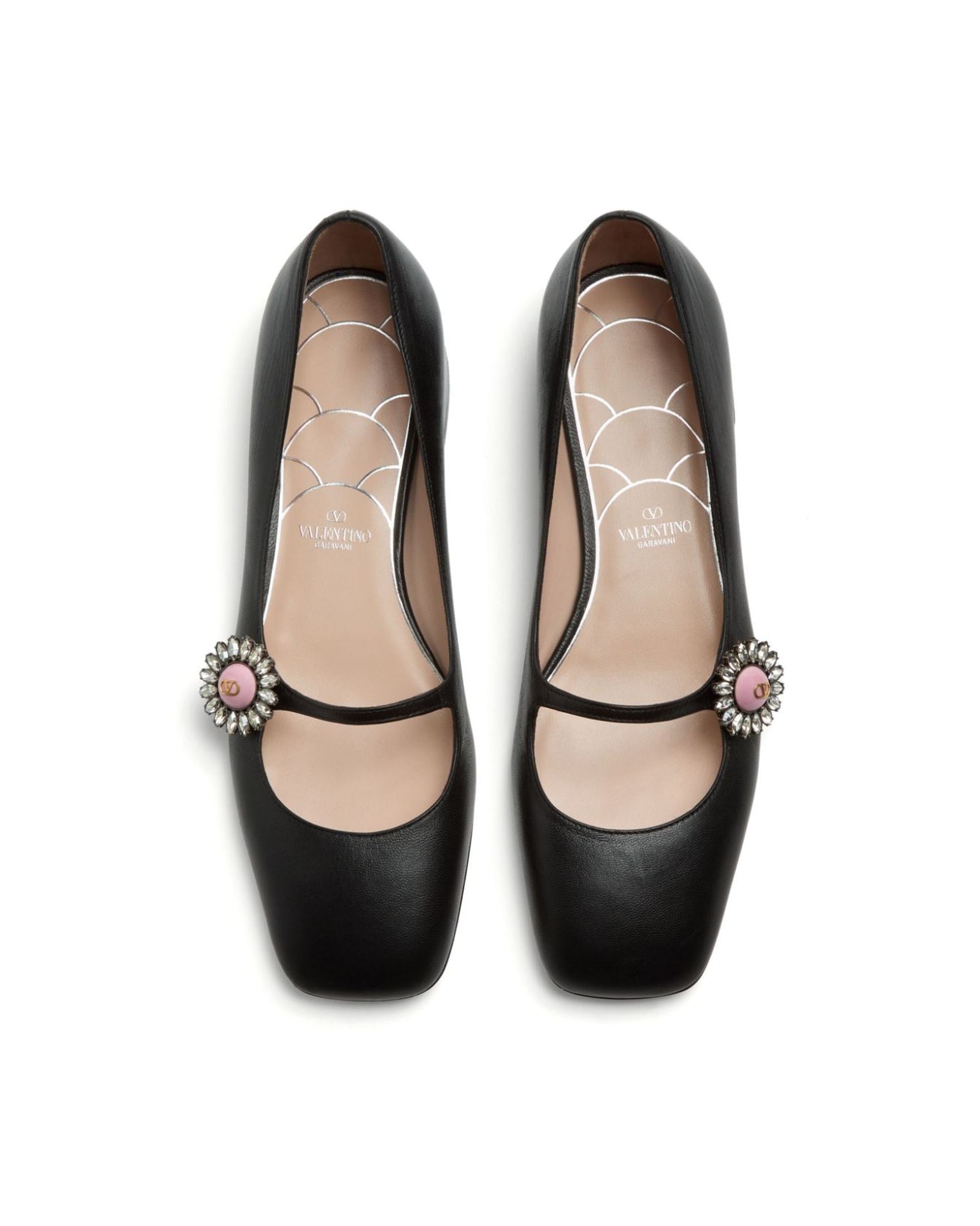 Valentino Black Garavani Flat Shoes Glam Steals