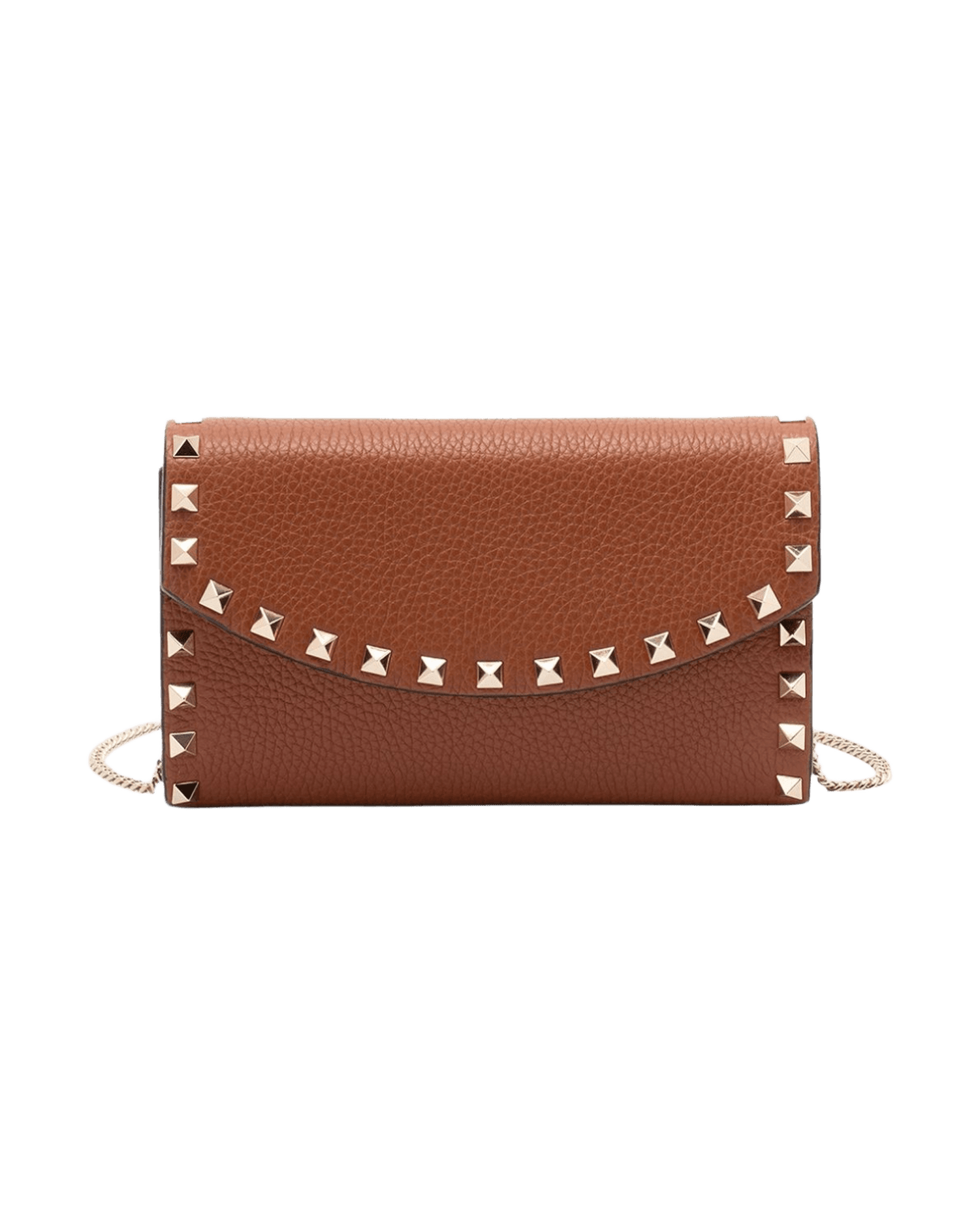Valentino Leather Brown Garavani Bag Glam Steals