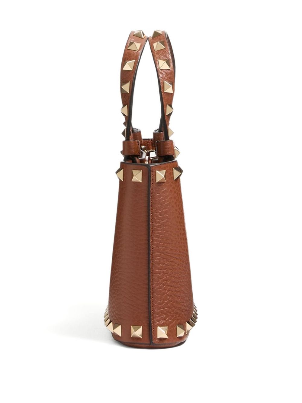 Valentino Brown Leather Garavani Bag Glam Steals