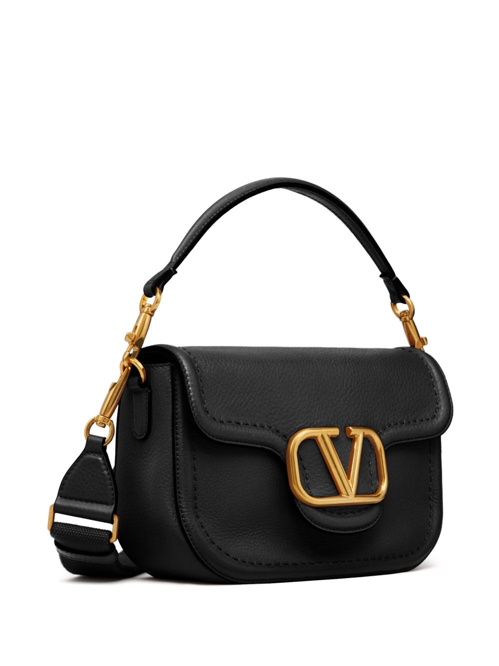 Valentino Garavani Alltime Grainy Calfskin Shoulder Bag Glam Steals