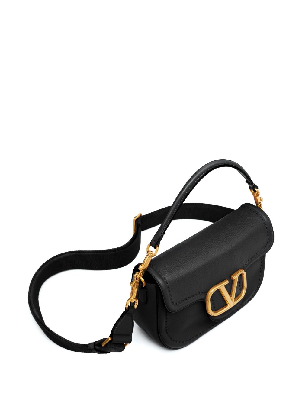 Valentino Garavani Alltime Grainy Calfskin Shoulder Bag Glam Steals