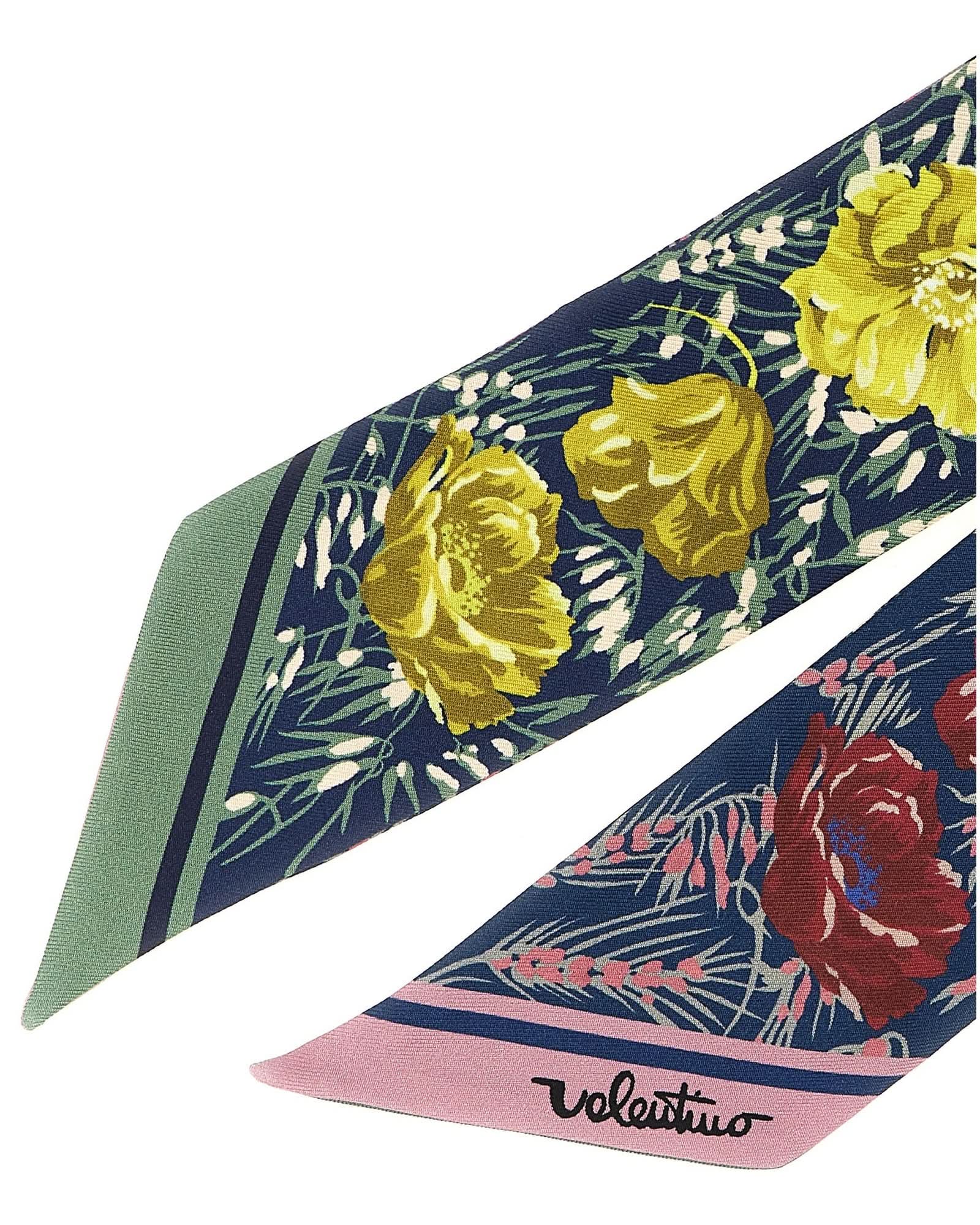 Valentino Garavani Bandeau Apres Lhiver Poppies Scraf Glam Steals