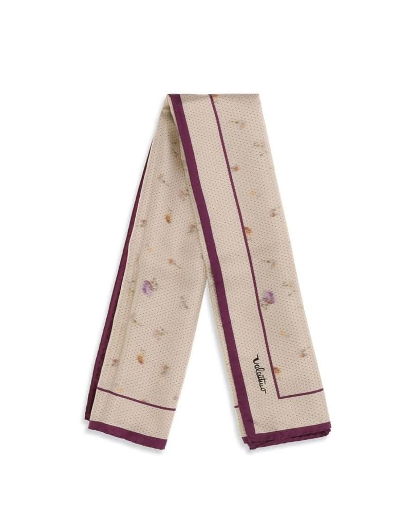 Valentino Garavani Beige Silk Scarf Glam Steals