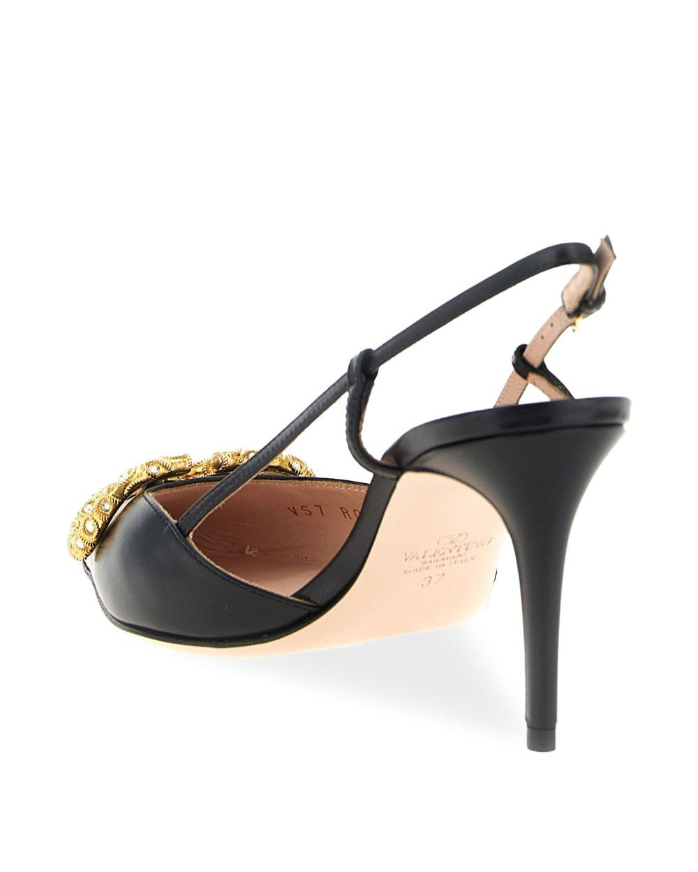 Valentino Garavani Black Heel Medium Heel