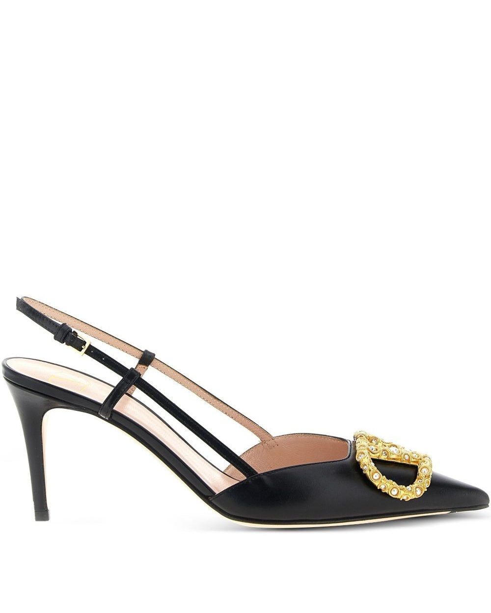 Valentino Garavani Black Heel Medium Heel