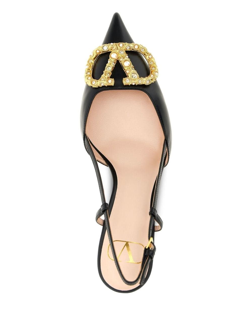 Valentino Garavani Black Heel Medium Heel