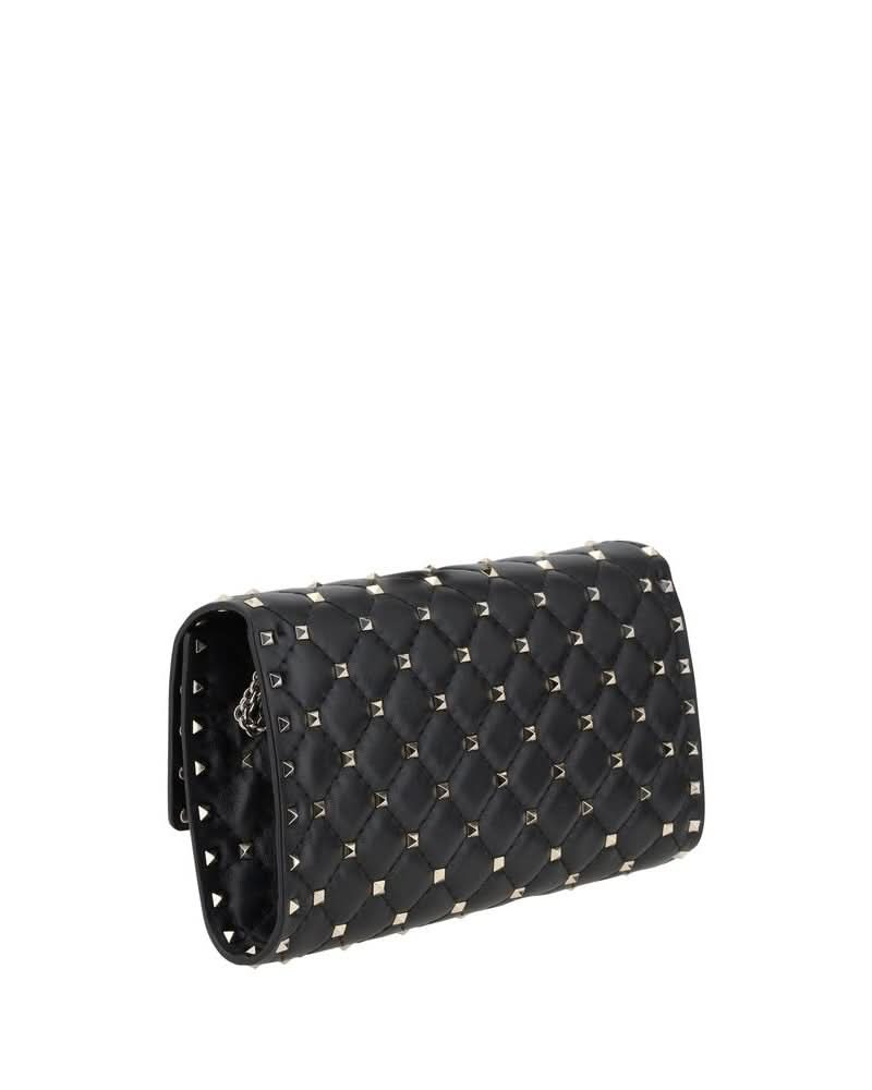 Valentino Garavani Black Lamb Ovis Aries Shoulder Bag Glam Steals