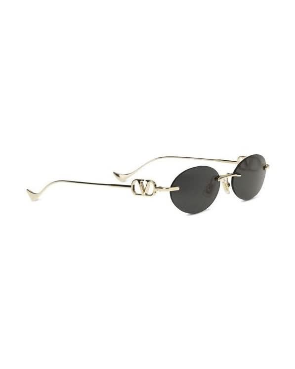 Valentino Garavani Black Metal Sunglasses Glam Steals