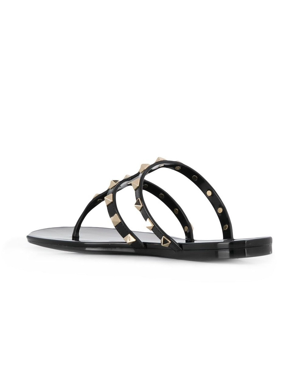 Valentino Garavani Black Sandals Glam Steals