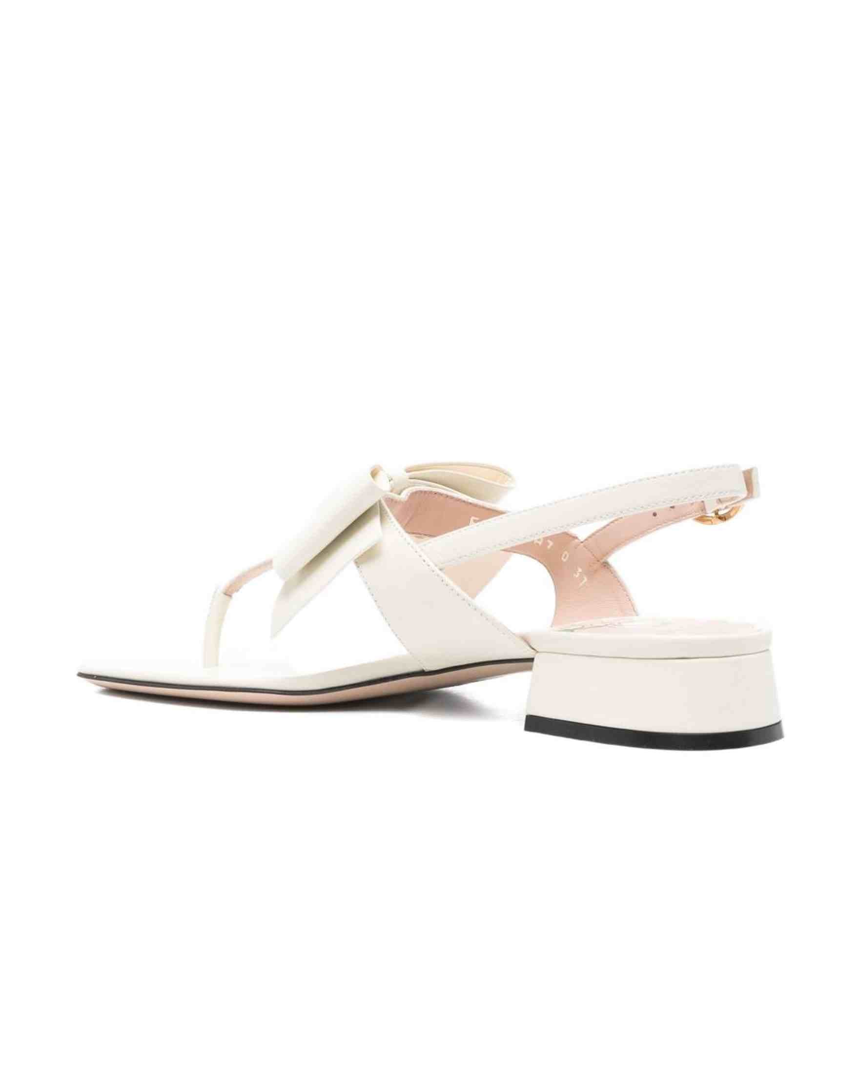 Valentino Garavani Bow Embellished Slingback Sandals Glam Steals