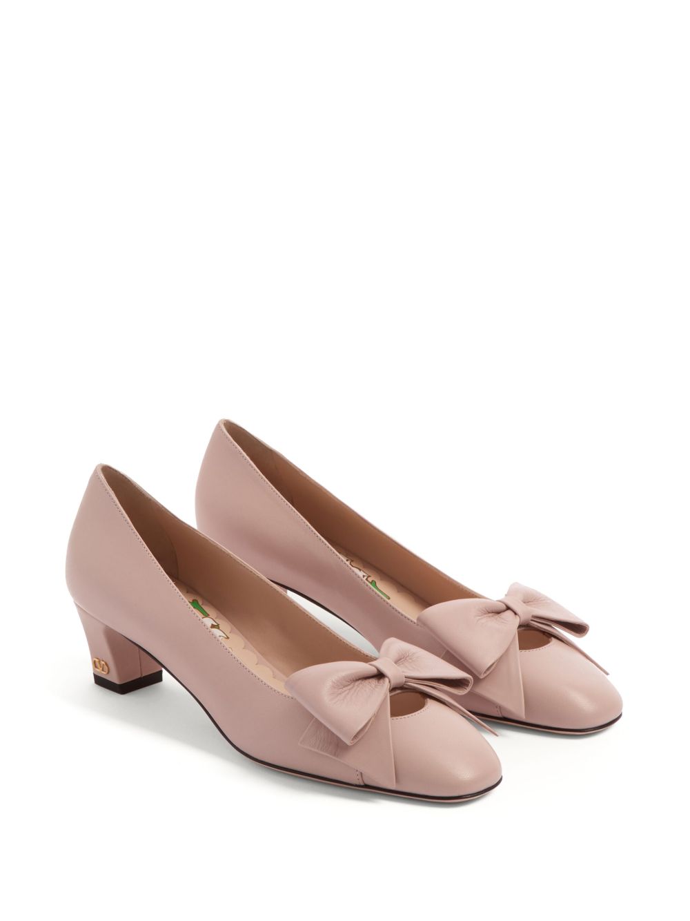 Valentino Garavani Bowow Décolleté in Kid 45mm Glam Steals