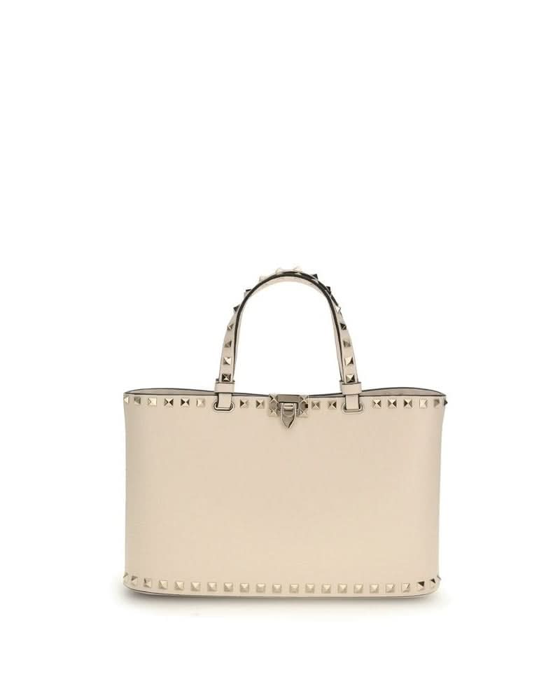 Valentino Garavani Calf Leather Bos Taurus Shoulder Bag Shoulder Bags