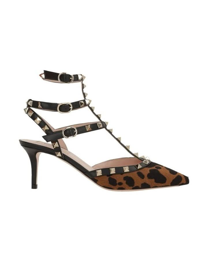 Valentino Garavani Calfskin Platform Pumps Heels
