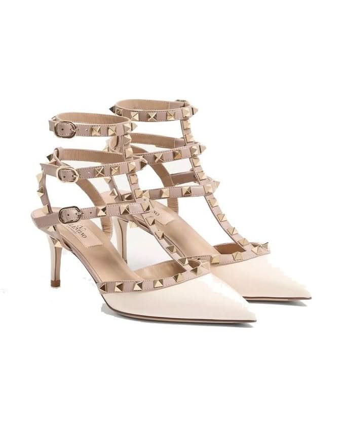 Valentino Garavani Calfskin Platform Pumps Heels