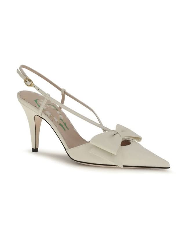 Valentino Garavani Cream Lamb Ovis Aries High Heel Pumps Heels