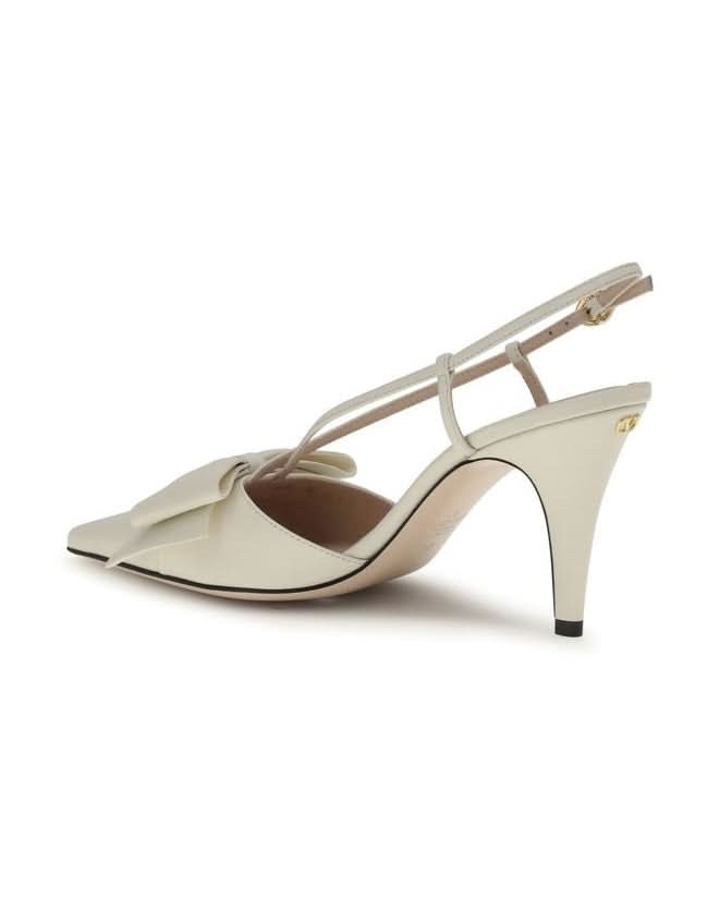 Valentino Garavani Cream Lamb Ovis Aries High Heel Pumps Heels
