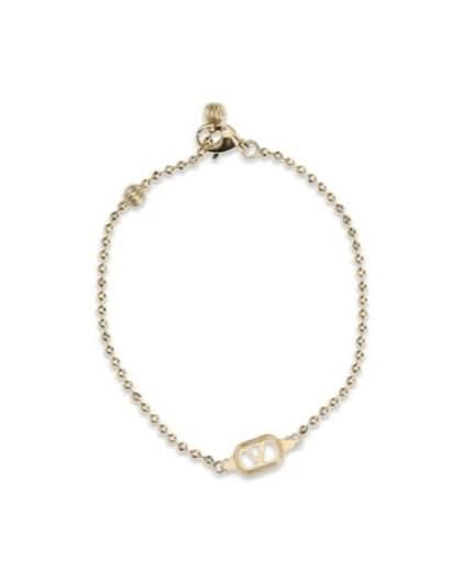 Valentino Garavani Gold Metal Bracelet Glam Steals