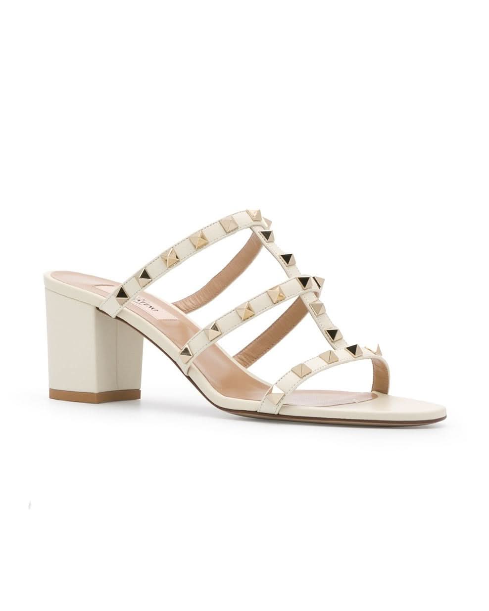 Valentino Garavani Ivory Sandals Heels