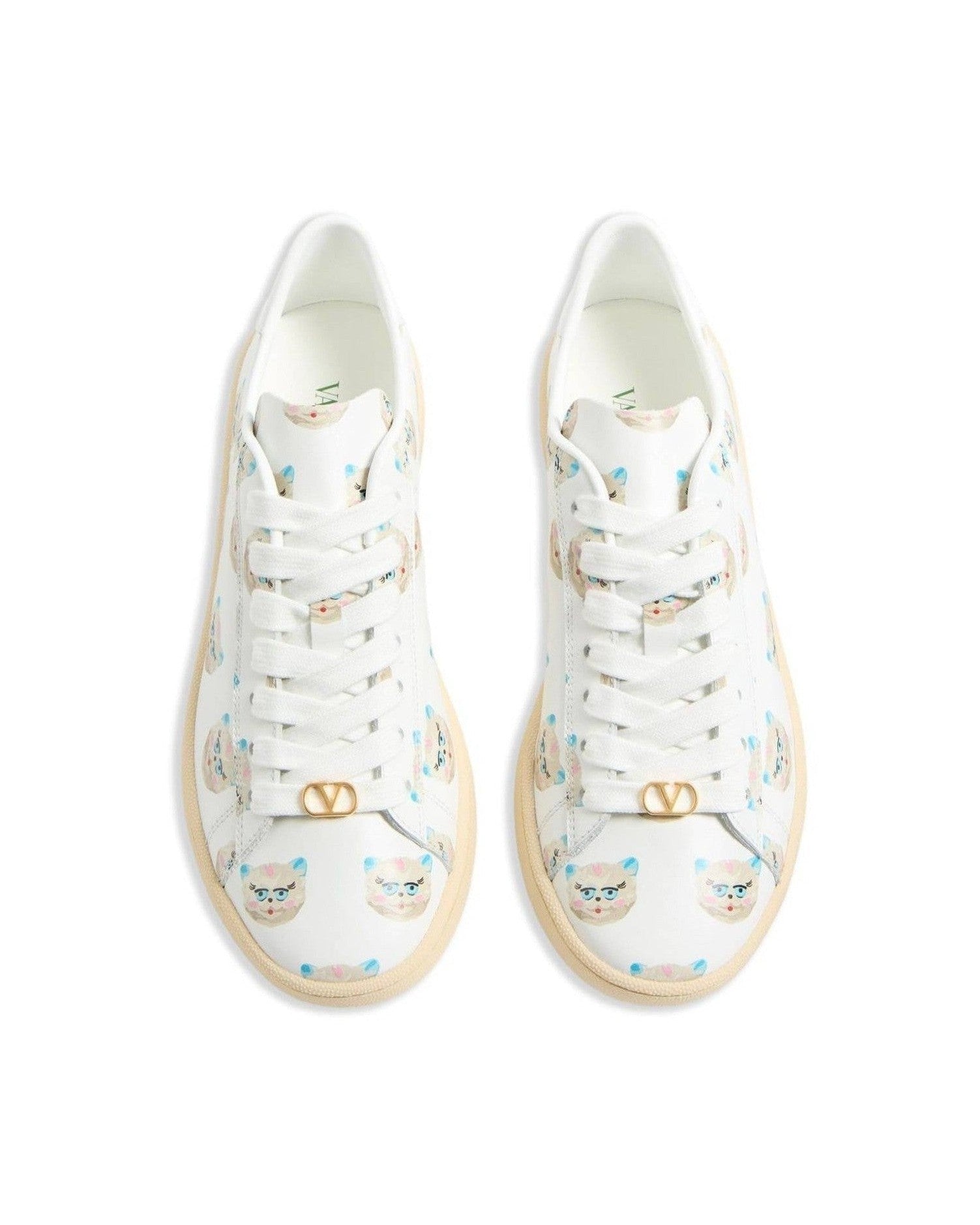 Valentino Garavani Le Chat De La Maison Royco Sneaker in Nappa Calfskin Glam Steals