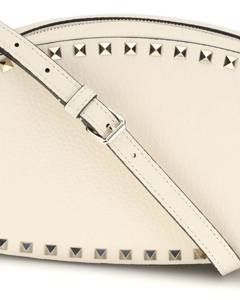 Valentino Garavani Leather Cream Calf Bos Taurus Shoulder Bag Shoulder Bags