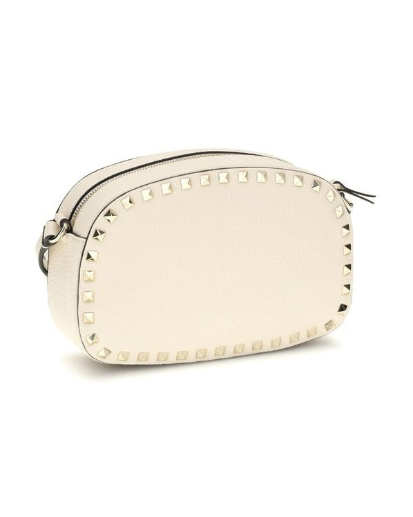 Valentino Garavani Leather Cream Calf Bos Taurus Shoulder Bag Glam Steals