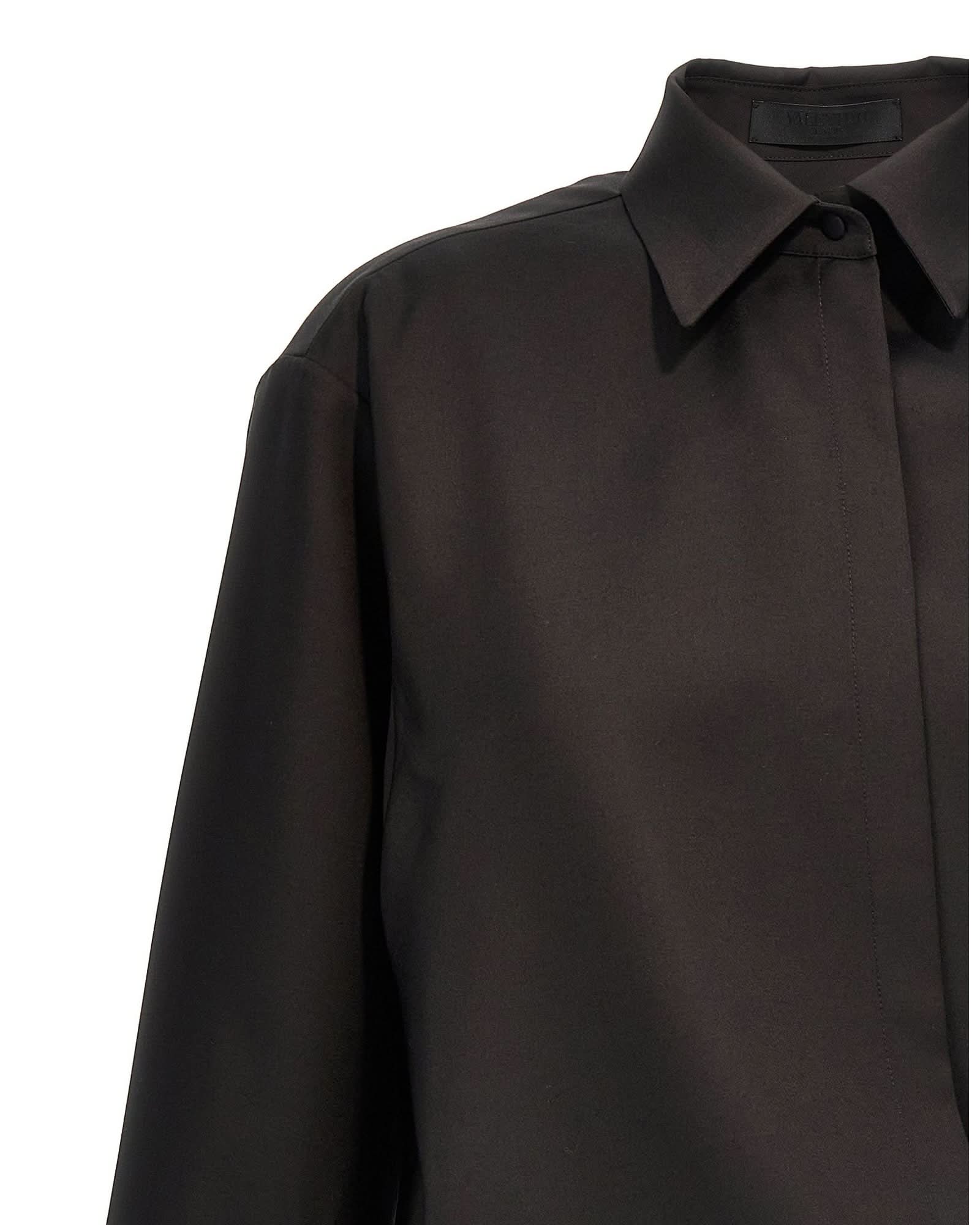 Valentino Garavani Light Wool Techno Shirt Glam Steals