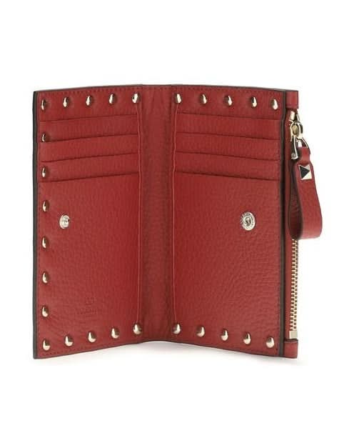 Valentino Garavani Multicolor Leather Calf Bos Taurus Wallet Glam Steals