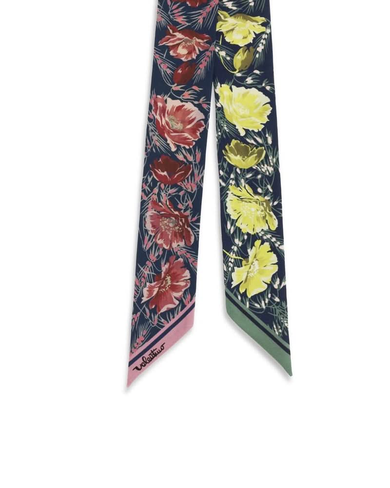 Valentino Garavani Multicolor Silk Scarf Glam Steals
