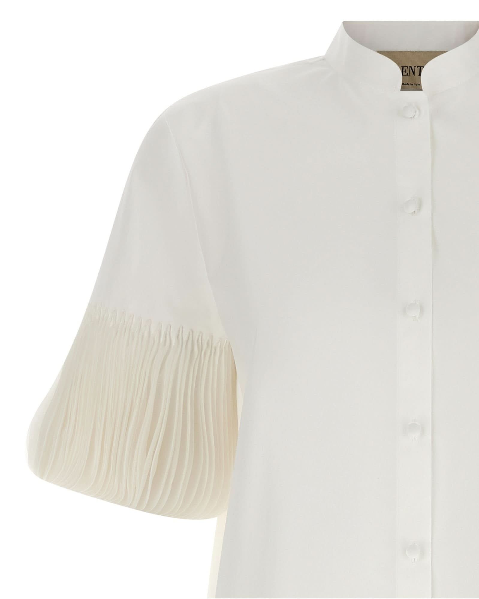 Valentino Garavani Poplin Embroidered Shirt Glam Steals