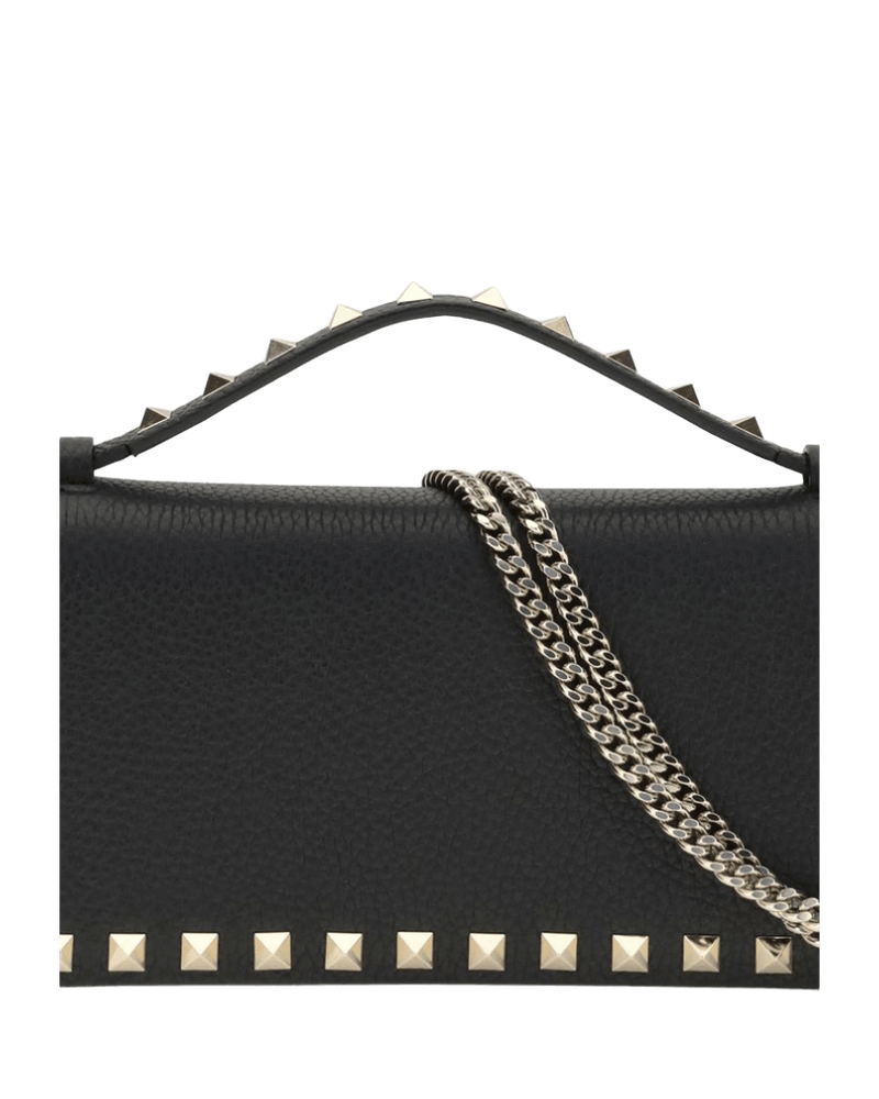 Valentino Garavani Rockstud Chain Wallet Glam Steals
