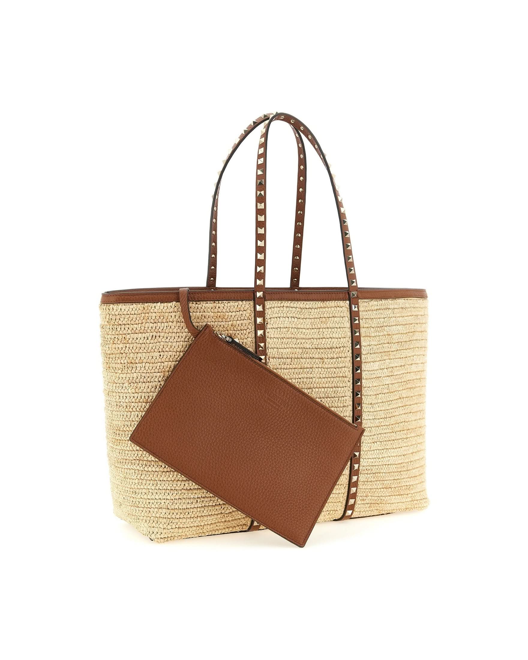 Valentino Garavani Rockstud Large Shopping Bag Glam Steals