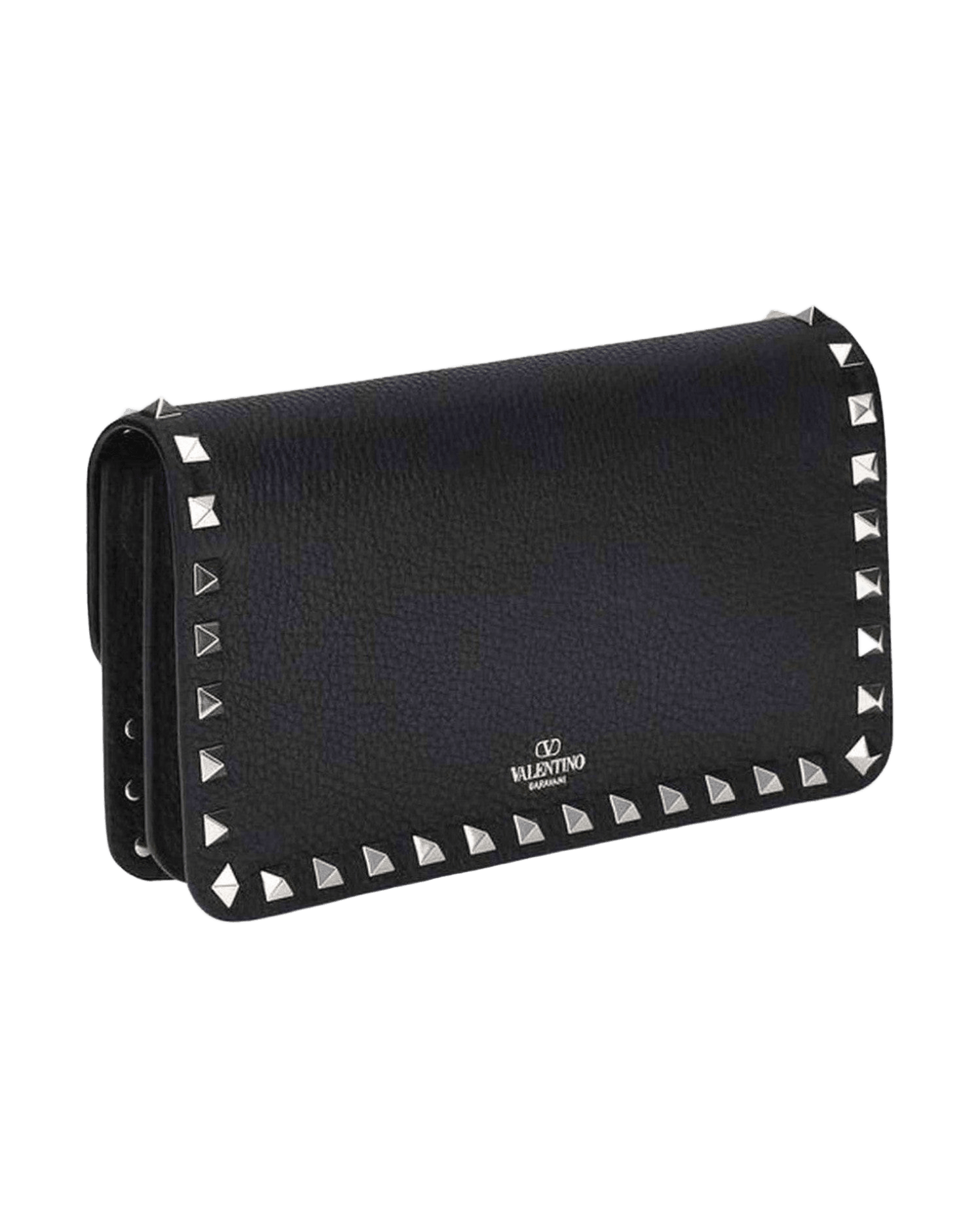 Valentino Garavani Rockstud Pochette With Chain Glam Steals