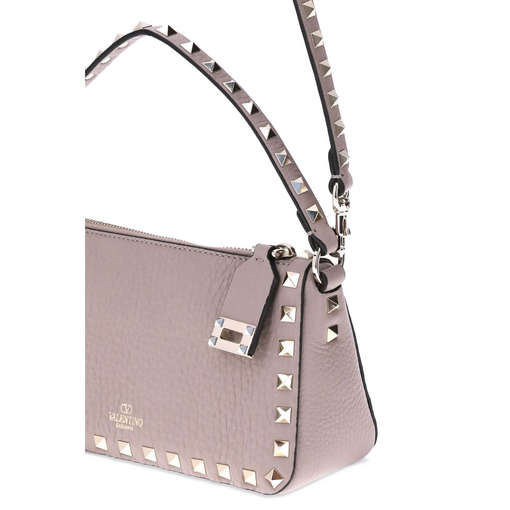 Valentino Garavani Rockstud Zip Up Shoulder Bag Glam Steals