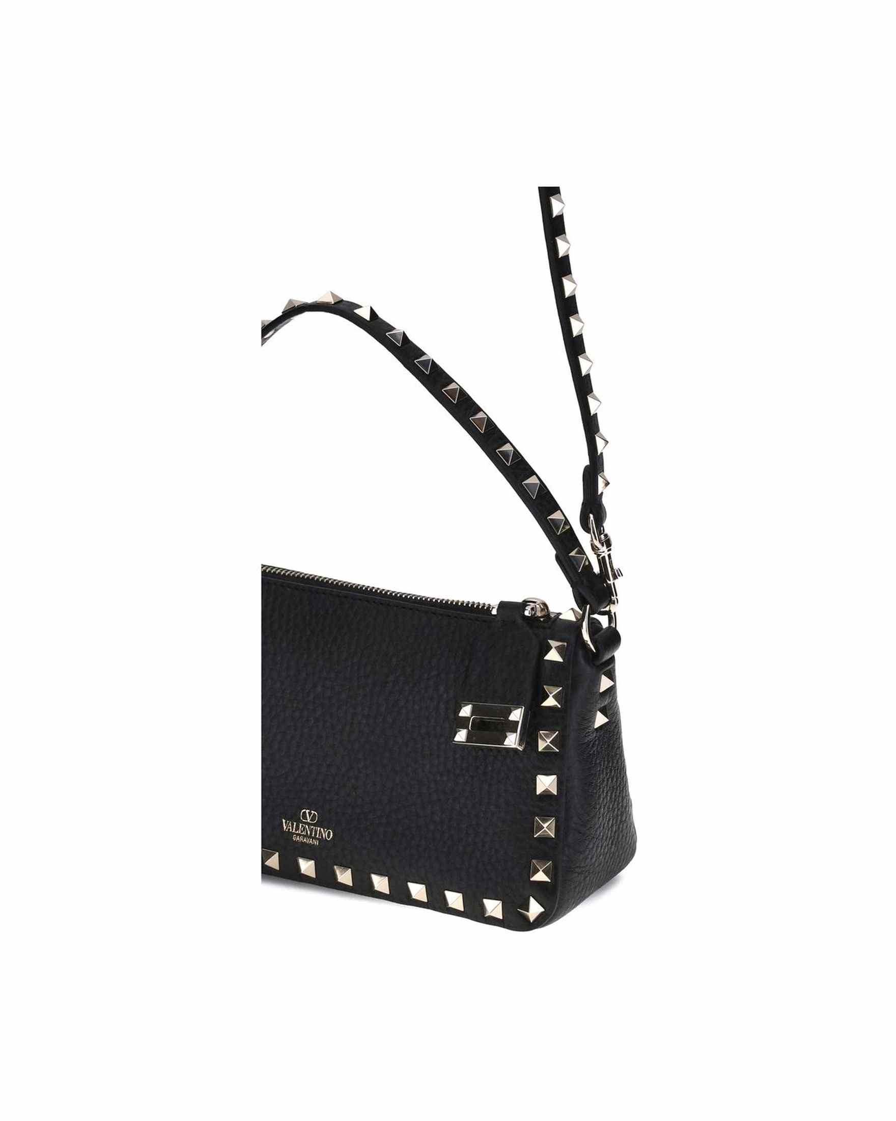 Valentino Garavani Rockstud Zip Up Shoulder Bag Glam Steals
