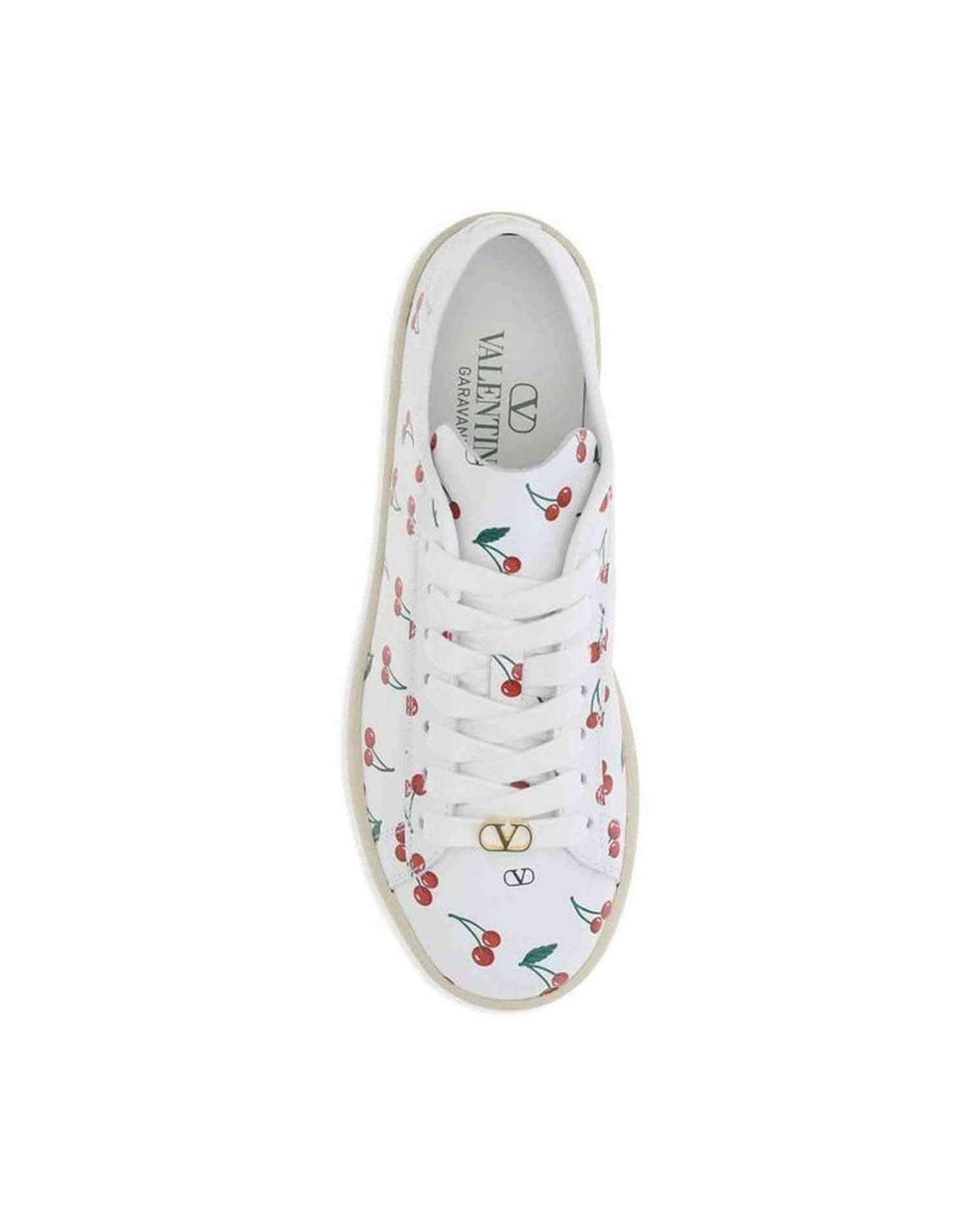 Valentino Garavani Royco Cherryfic Sneakers Glam Steals