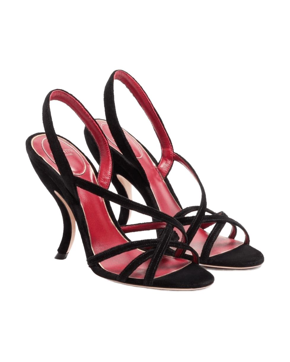 Valentino Garavani Sandals Black Glam Steals