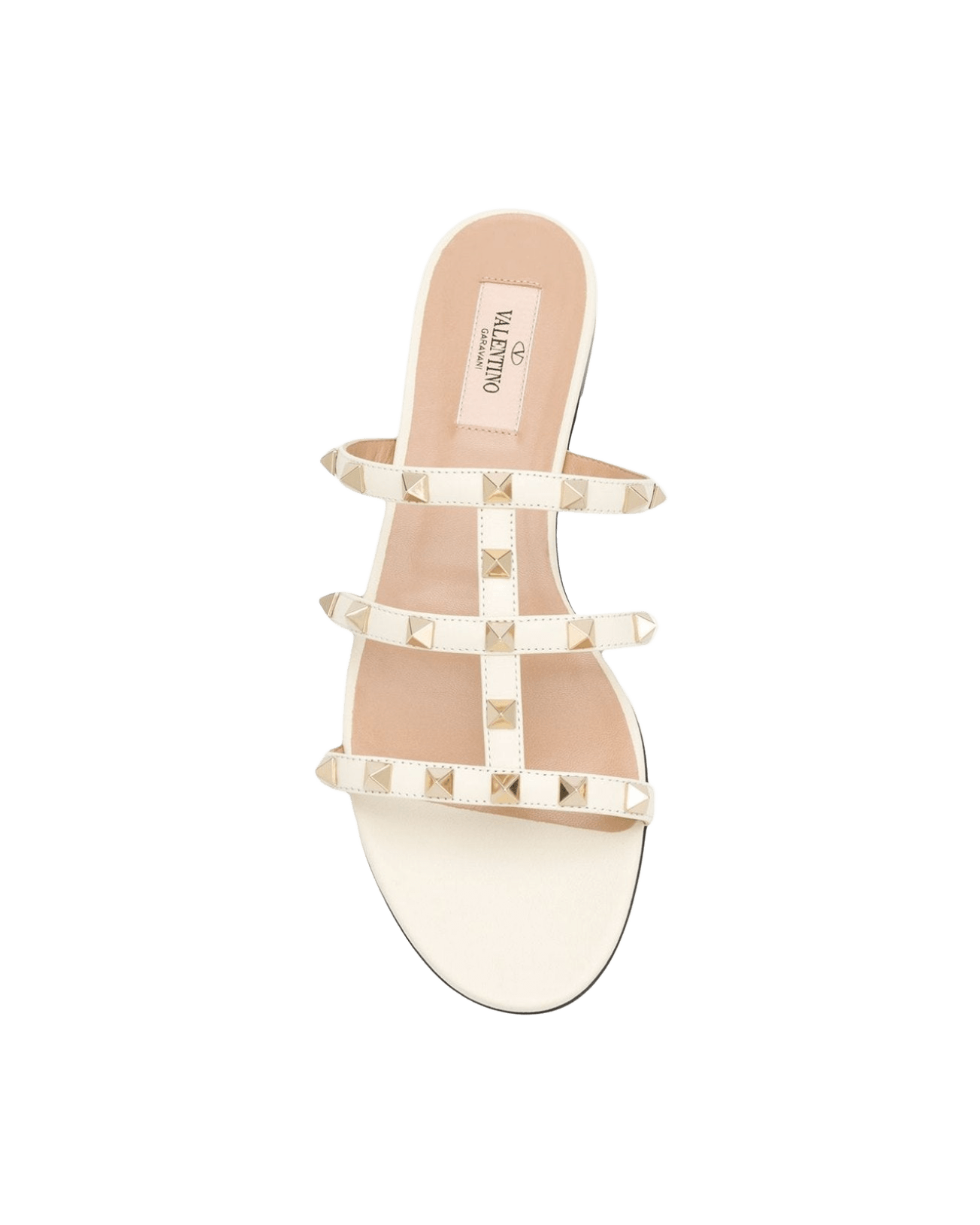 Valentino Garavani Sandals Ivory Glam Steals