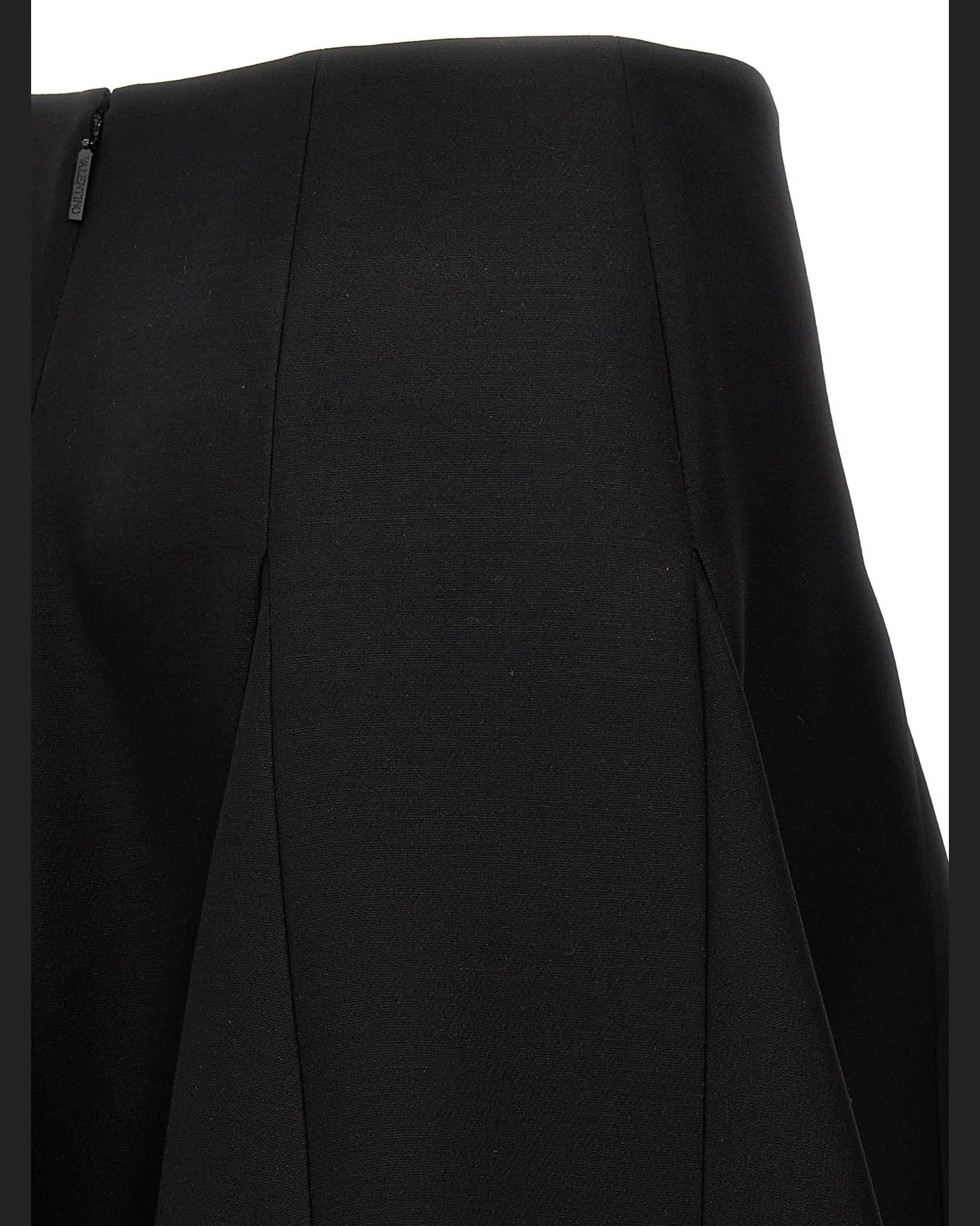 Valentino Garavani Solid Crepe Couture Skirt Glam Steals