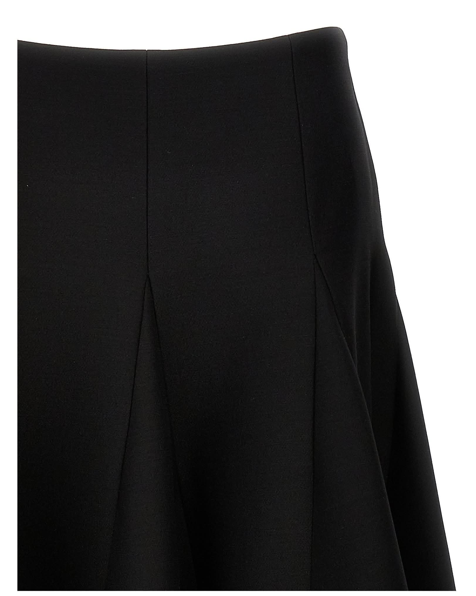 Valentino Garavani Solid Crepe Couture Skirt Glam Steals