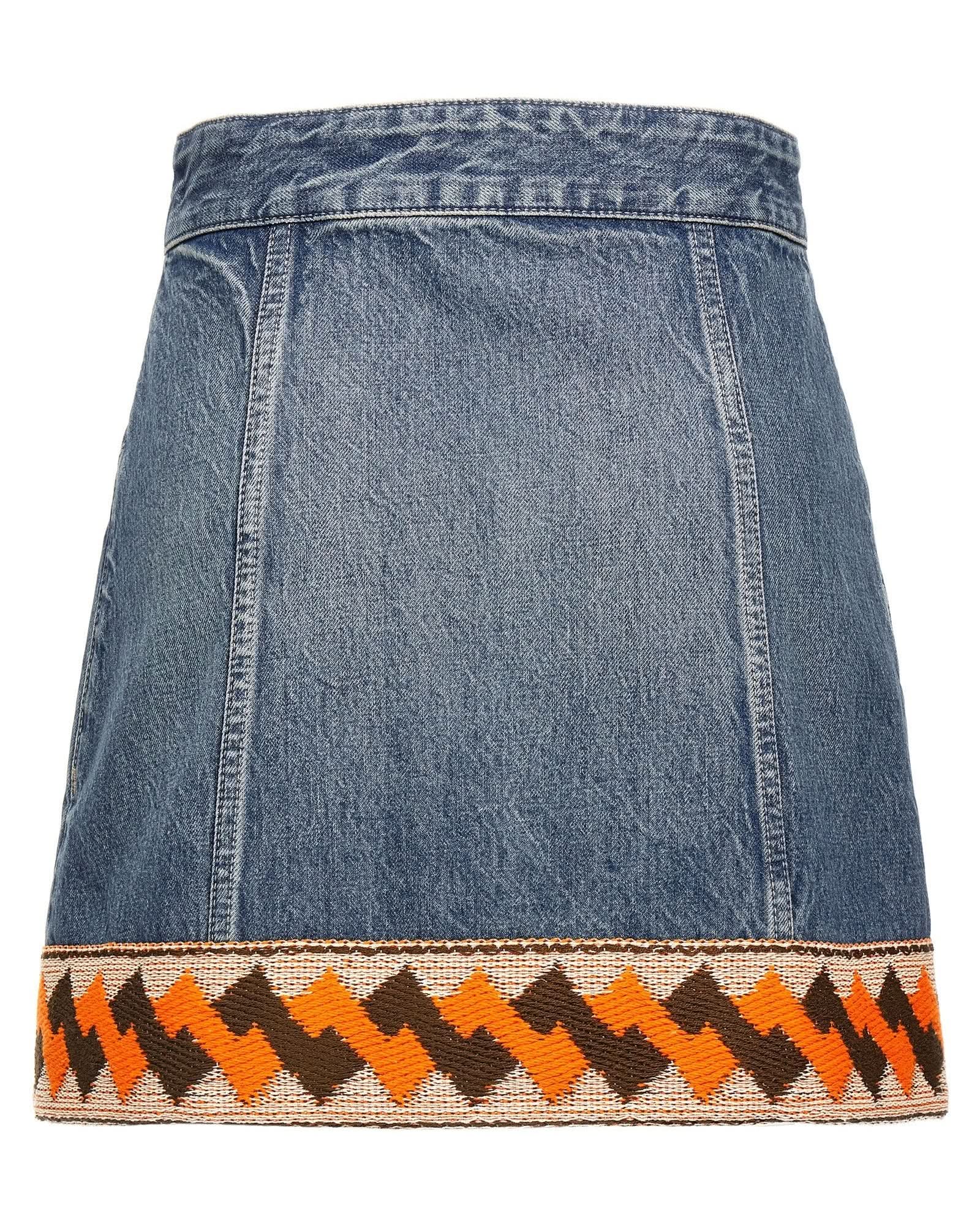 Valentino Garavani Trimming Skirt Glam Steals