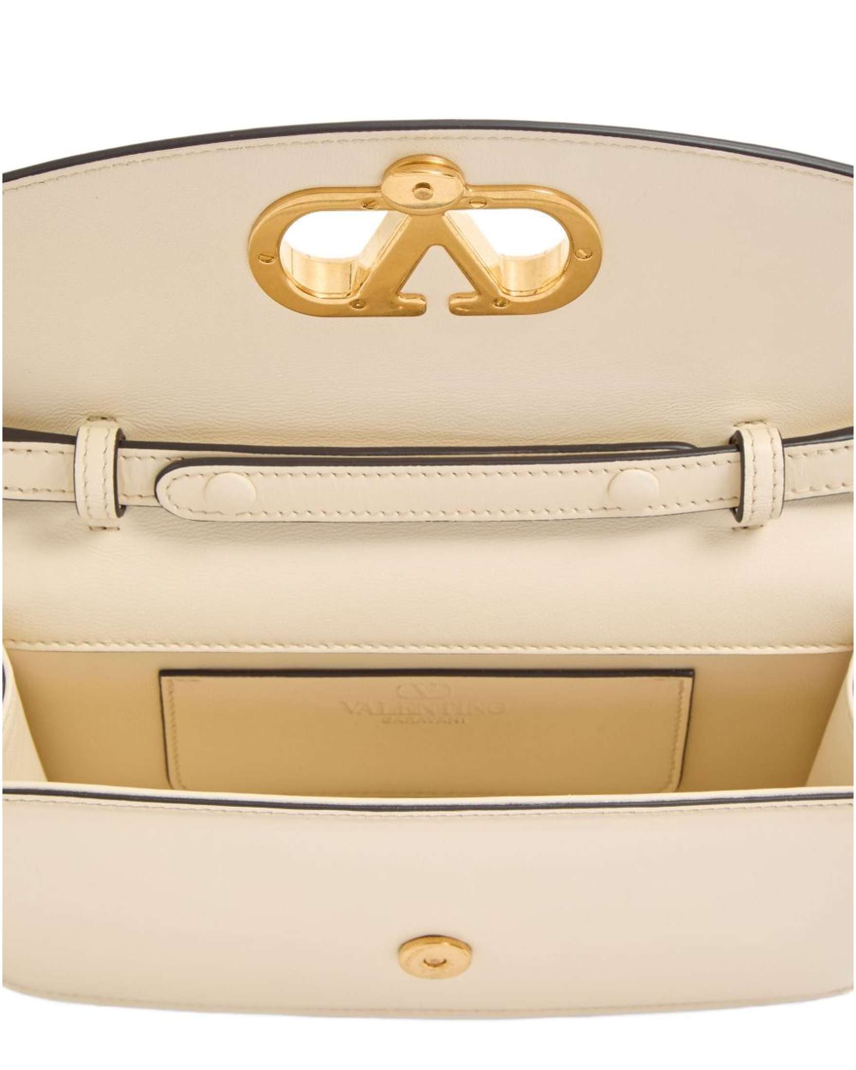 Valentino Garavani Vain Clutch in Shiny Calfskin Glam Steals